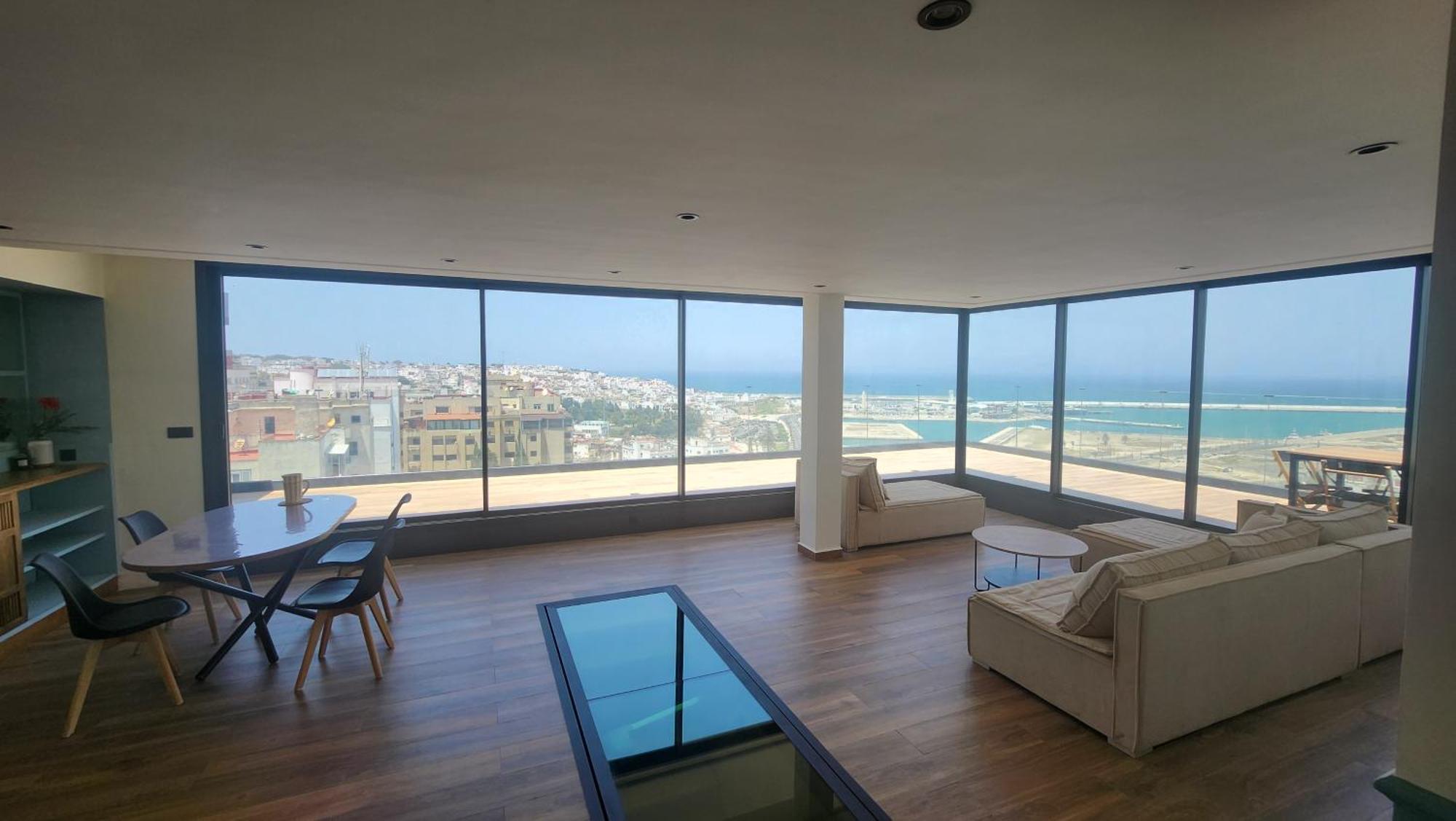 Magnifique Penthouse 160M2 Terrasse 90M2 Vue Mer Танжер Екстер'єр фото