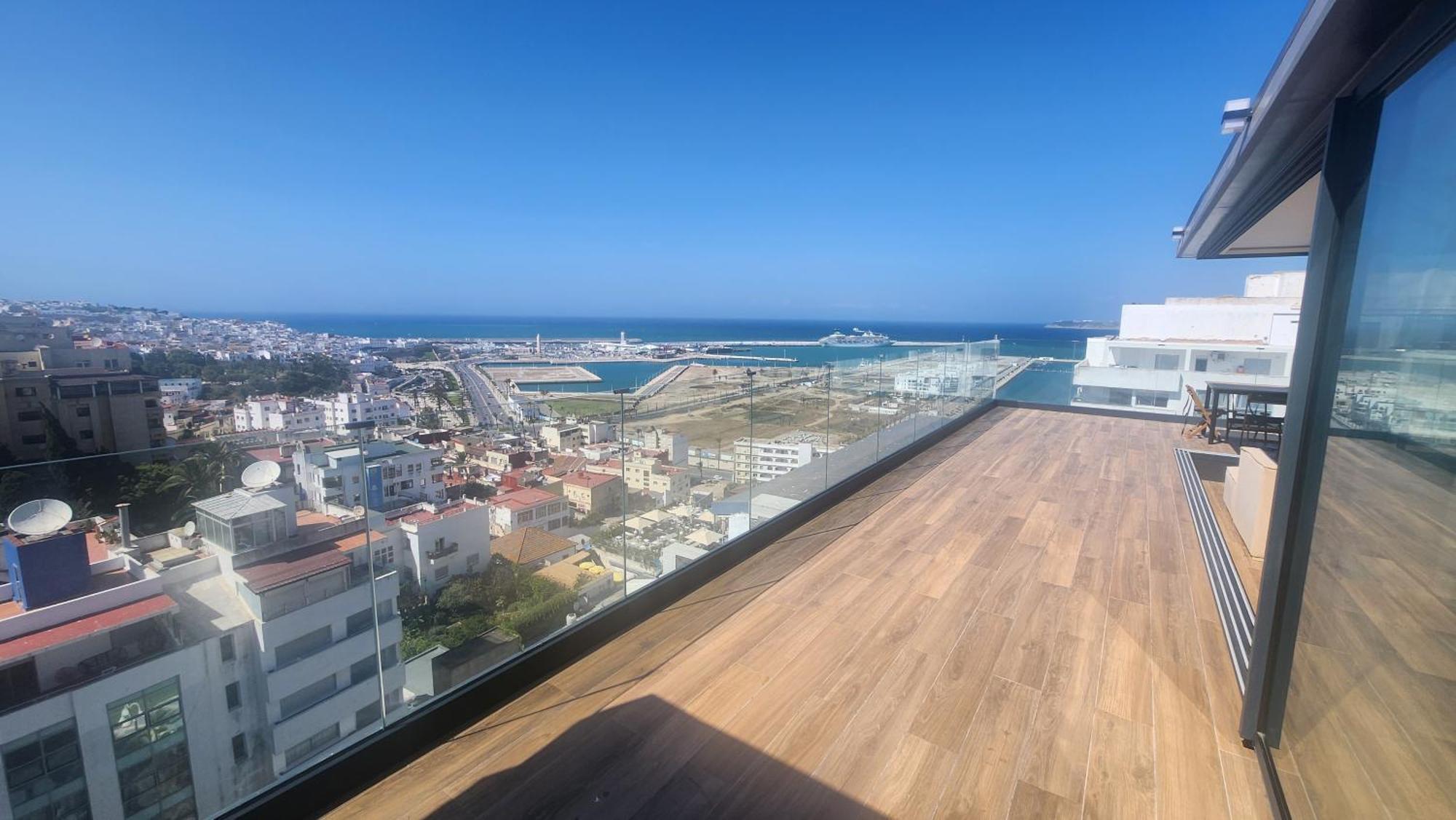Magnifique Penthouse 160M2 Terrasse 90M2 Vue Mer Танжер Екстер'єр фото