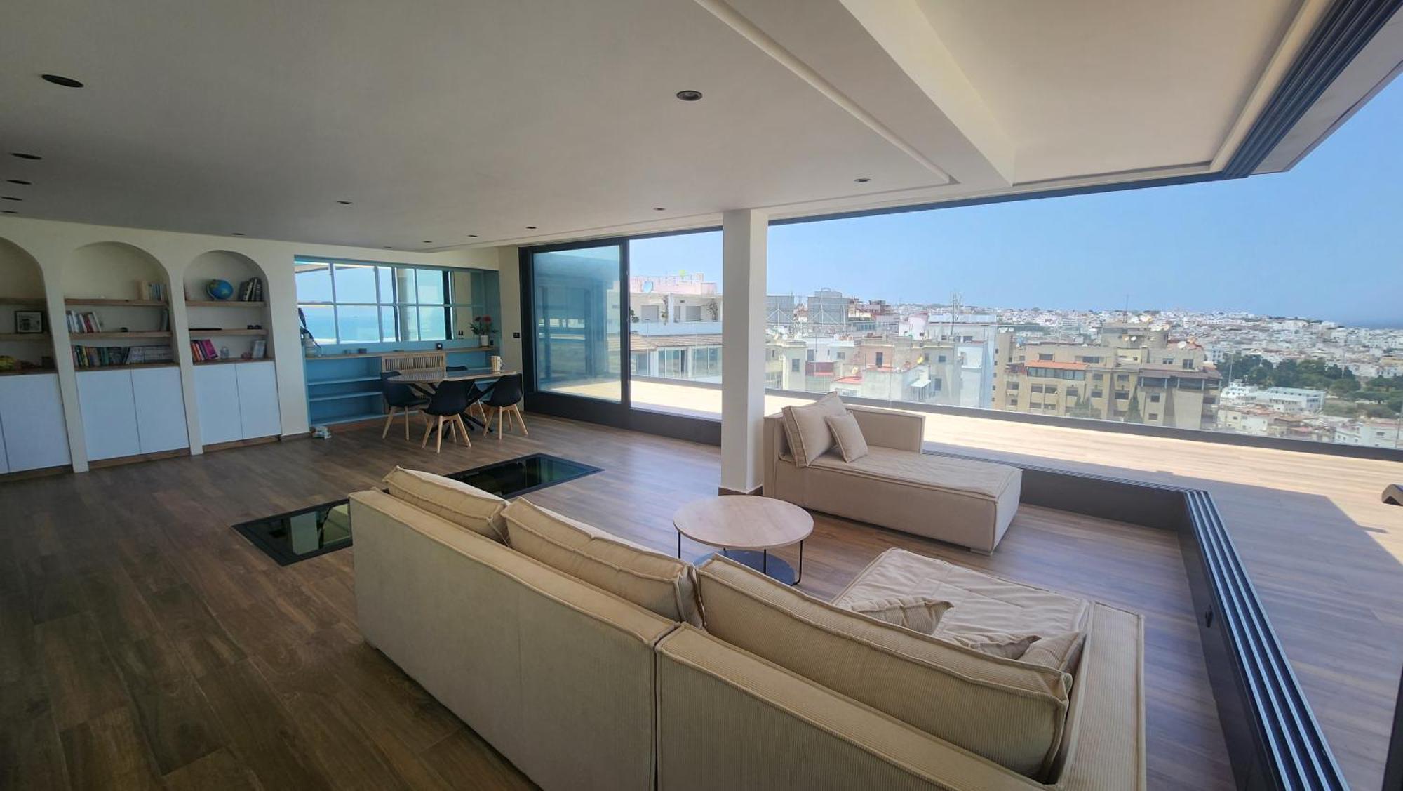Magnifique Penthouse 160M2 Terrasse 90M2 Vue Mer Танжер Екстер'єр фото