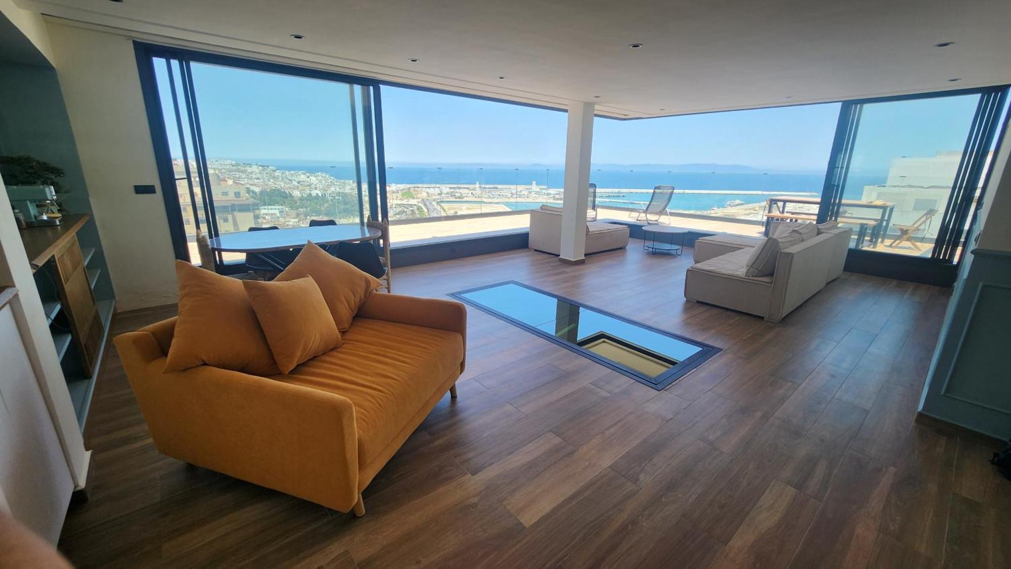 Magnifique Penthouse 160M2 Terrasse 90M2 Vue Mer Танжер Екстер'єр фото