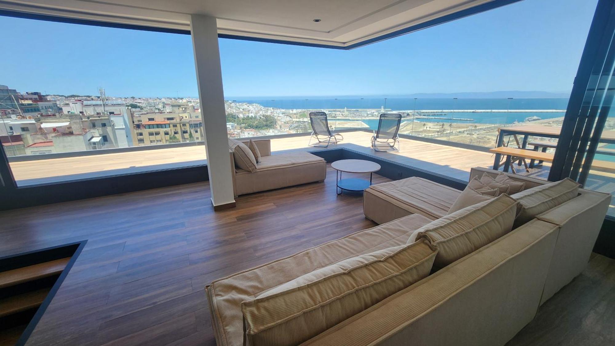 Magnifique Penthouse 160M2 Terrasse 90M2 Vue Mer Танжер Екстер'єр фото